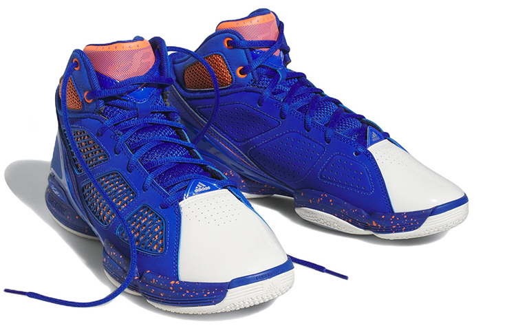 Мужские кроссовки adidas adiZero Rose 1.5 Restomod (синие) — фото 3