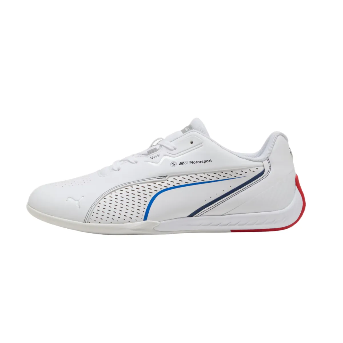 PUMA x BMW M Motorsport Drift Cat 11 Synthetic Leather Low top Training Shoes Unisex White