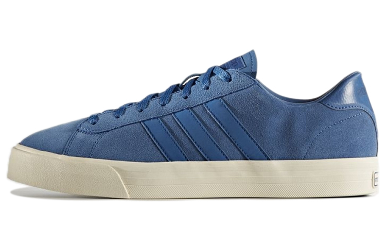 Adidas Cloudfoam Super Daily Casual Wear resistant And Lightweight Low top Skateboard Shoes Men's Teal