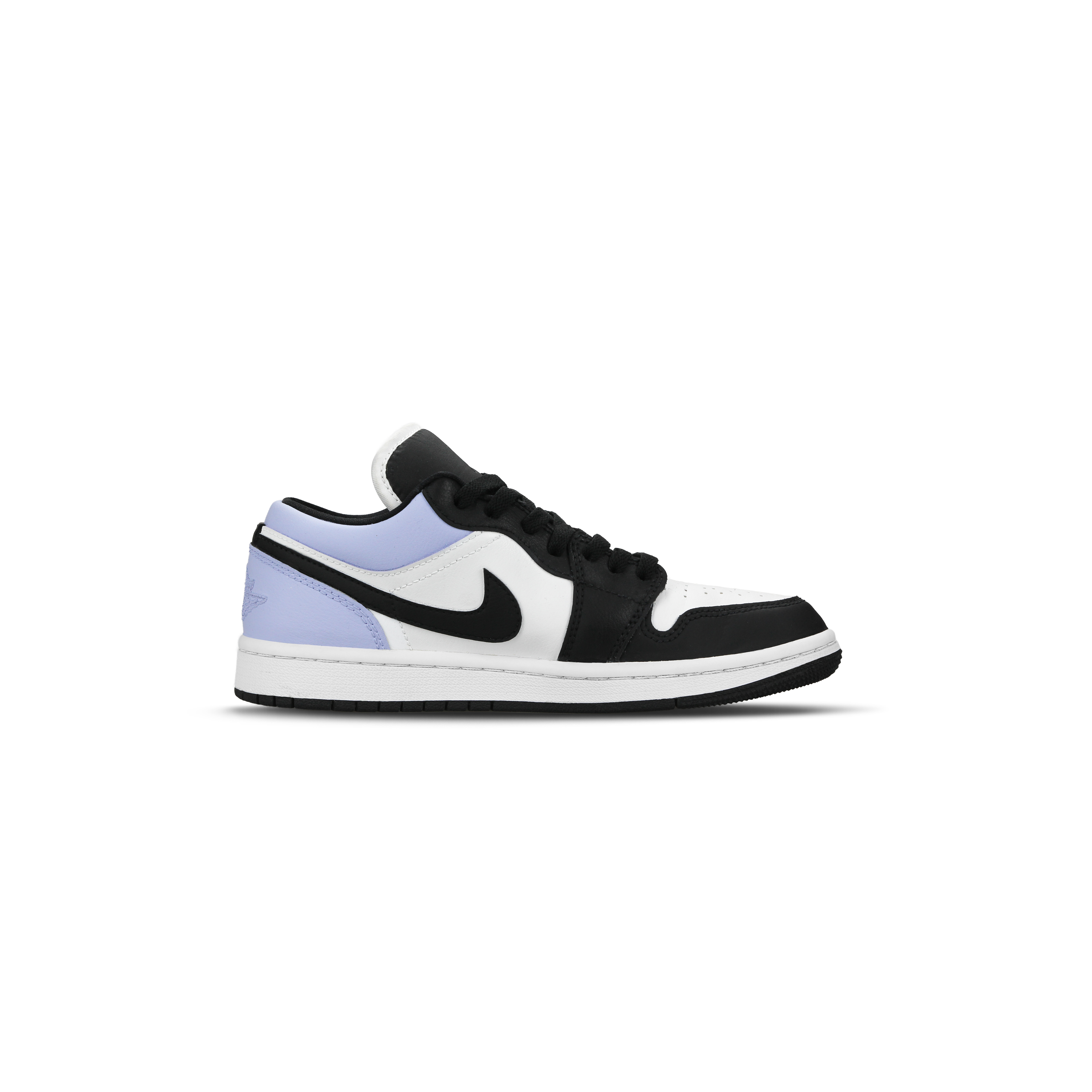 Jordan Air Jordan 1 Abrasion Resistant Low top Vintage Basketball Shoes Unisex Ice Blue