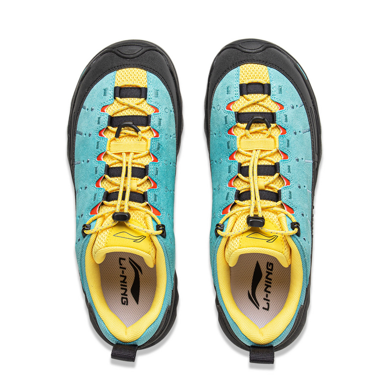 Li Ning Outdoor CF Tracing, Forest Grace SE Low top Hiking Shoes Unisex Blue Black