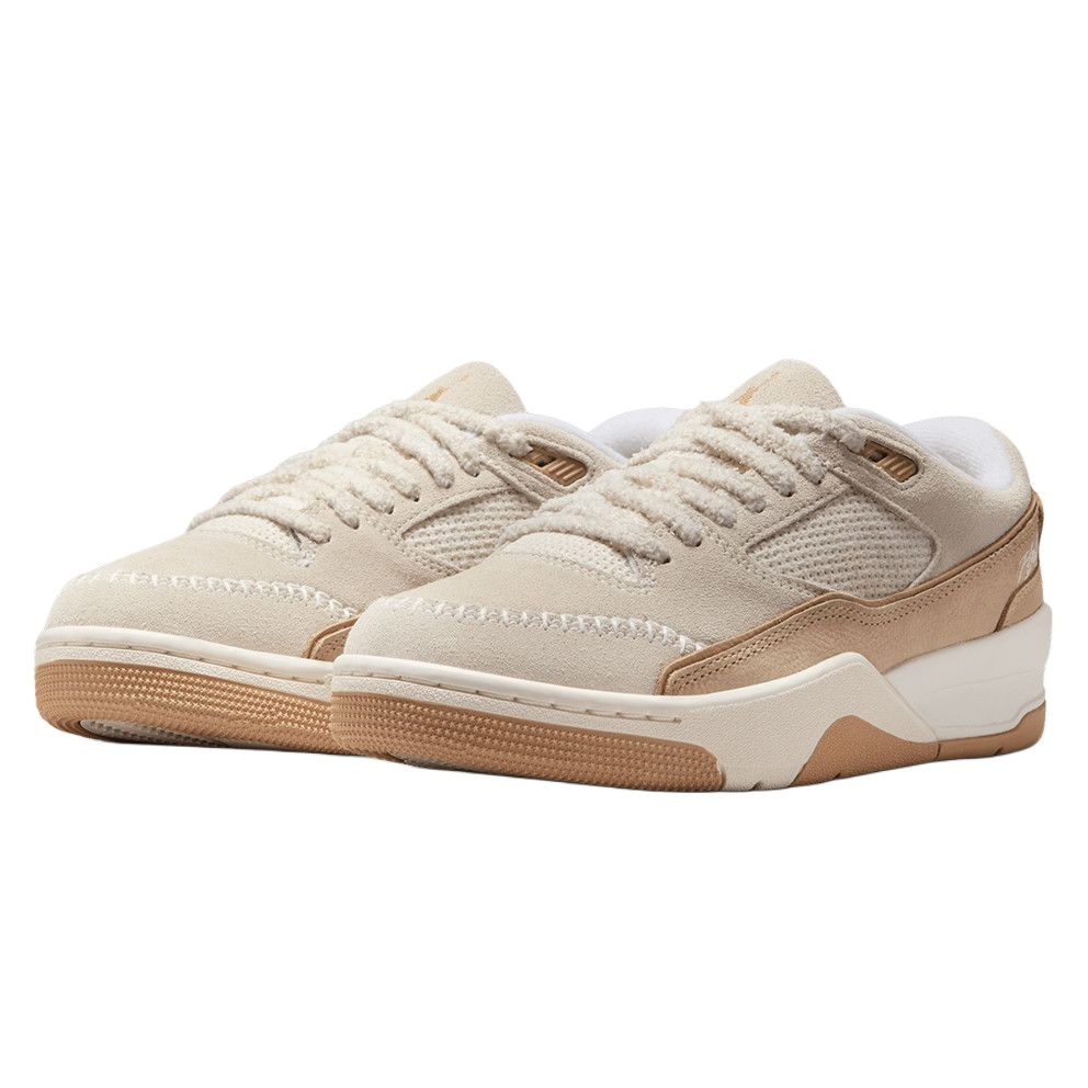 Jordan FLIGHT COURT Vintage Basketball Shoes Women’s Beige Brown