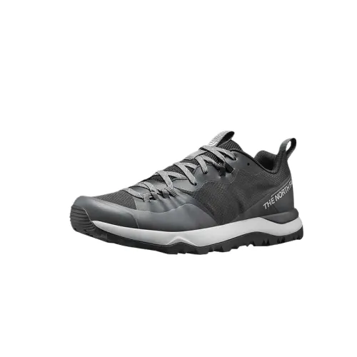 THE NORTH FACE Low top Hiking Shoes Men's Black Gray