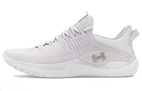 Under Armour UA Dynamic Cushioning Abrasion Resistant Low top Training Shoes Men's White