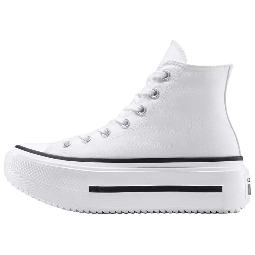 Converse All Star Lift Abrasion Resistant Abrasion Resistant High top Canvas Shoes Unisex White