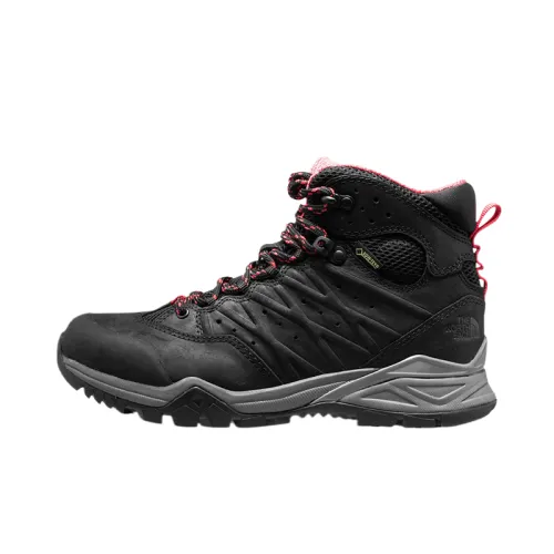 THE NORTH FACE GORE TEX Waterproof Grip High top Hiking Shoes Women's Black Pink