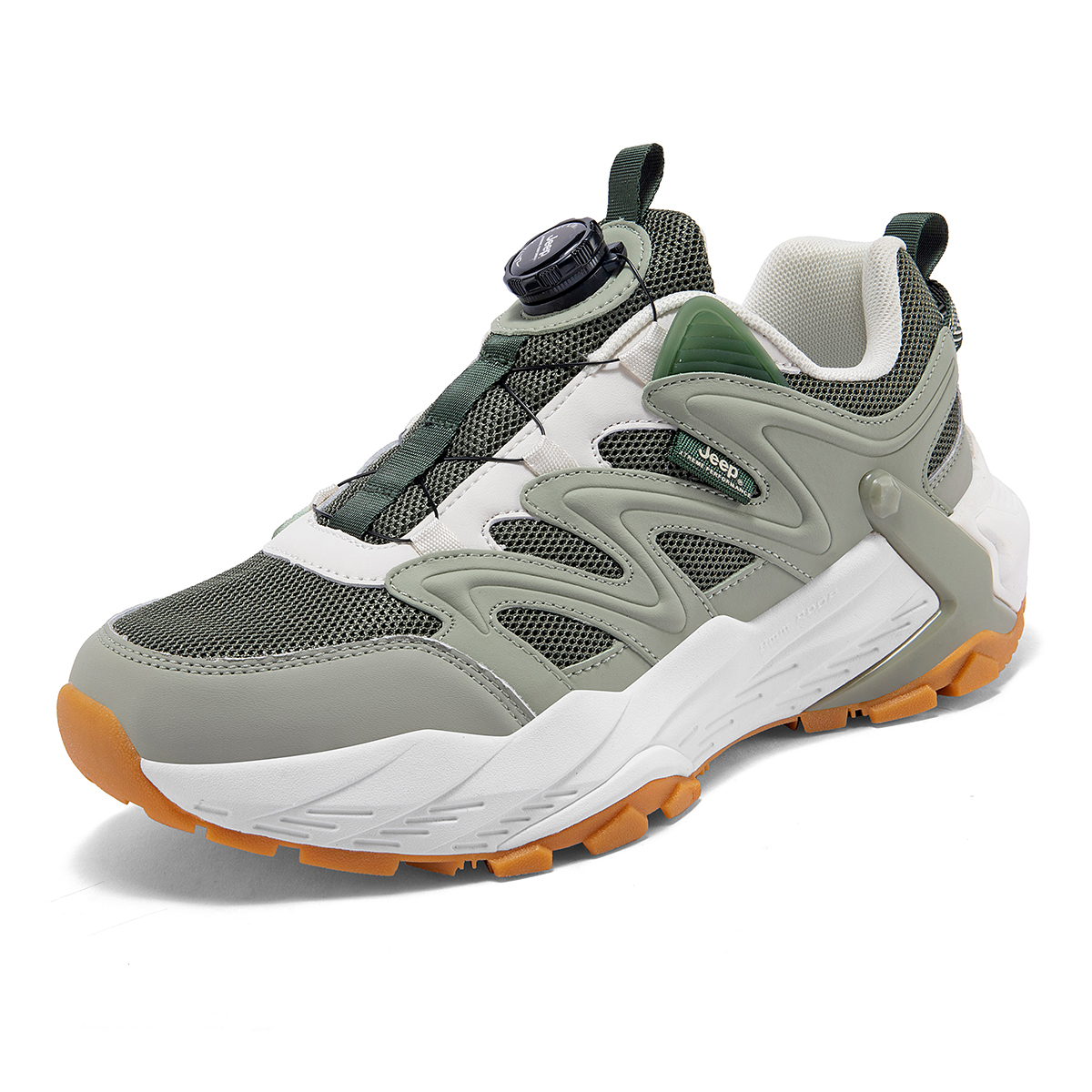 Jeep Retro Sports Low top Hiking Shoes Men’s Green
