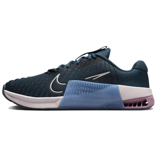 Nike Metcon 9 Slip Resistant Abrasion Resistant Low top Training Shoes Women's Blue