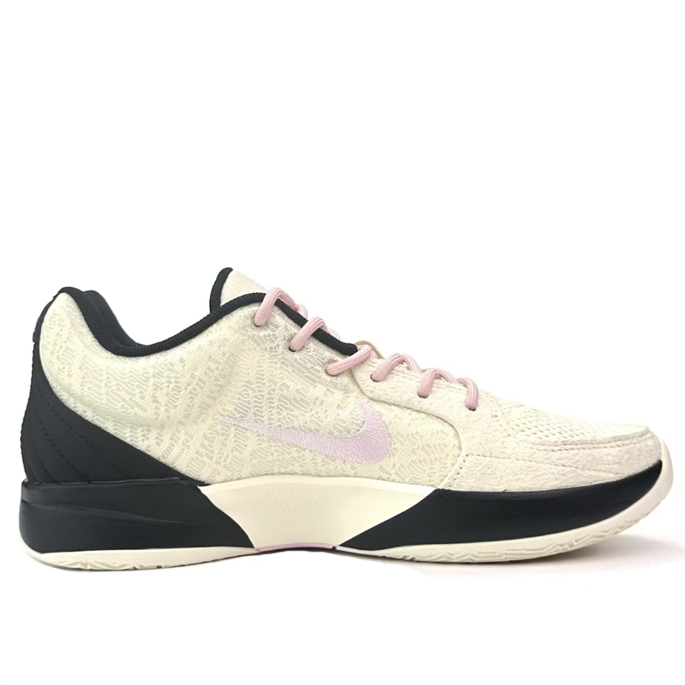 Nike Ja Morant 2 Spring Summer Cherry Blossom Girly Pink Grip Support Lightweight Anti Rollover Slip Resistant Low top