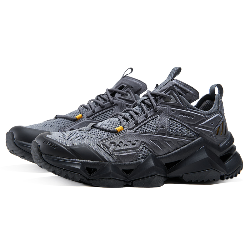 RAX Slip Resistant, Breathable, Lightweight Low top Outdoor Shoes Men’s Gray