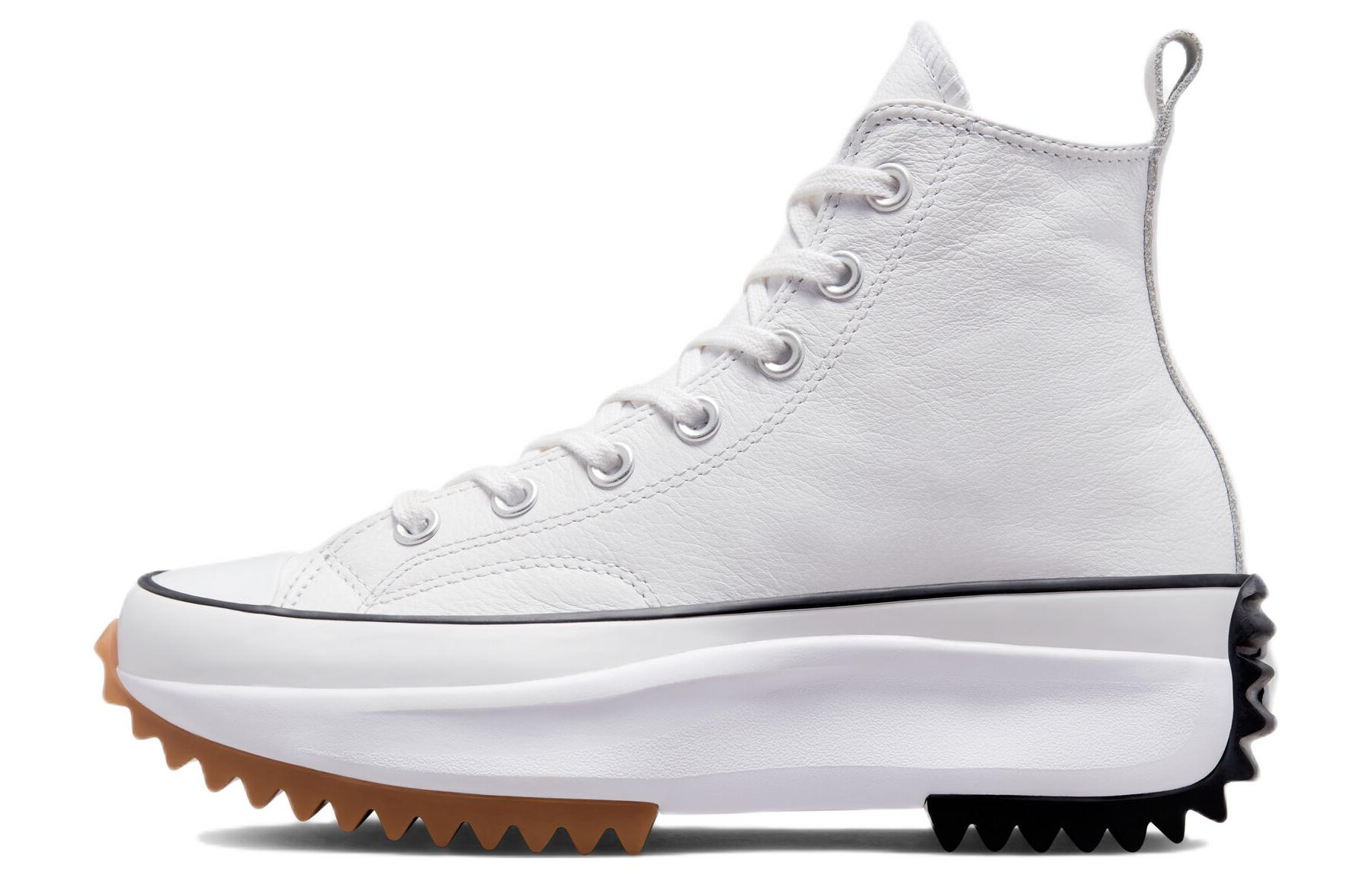Run Star Converse Hike High 'White Black'