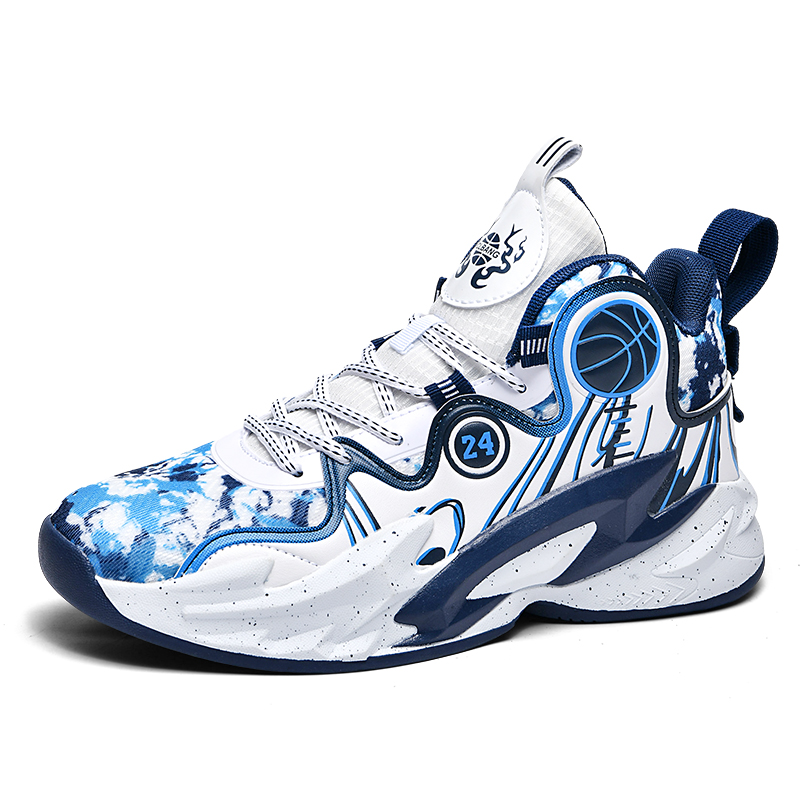 TONYBEAR Mesh Slip Resistant Abrasion Resistant Slip Resistant Abrasion Resistant Mid top Basketball Shoes Unisex