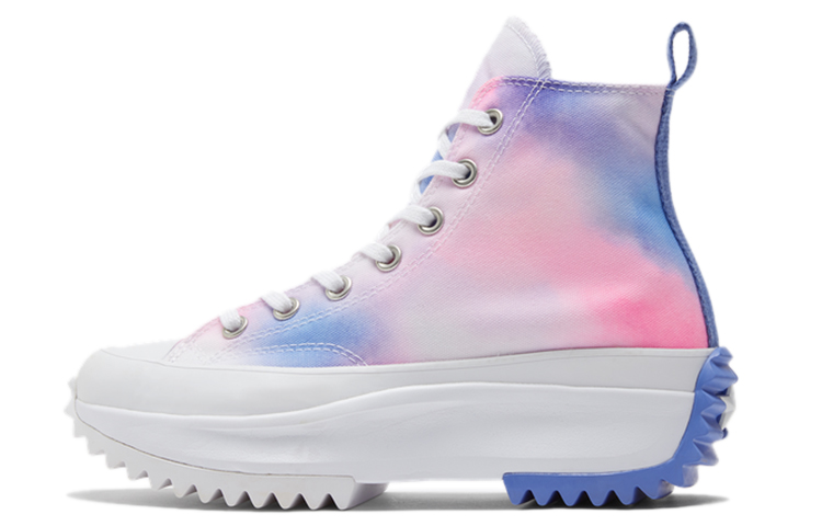 Run Star Wmns Converse Hike High 'Cloud Wash - Storm Pink' Women's