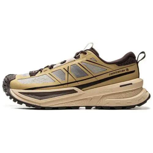 Li Ning Outdoor CF Tracing, Xingchuan SE Low top Outdoor Hiking Shoes Unisex Umber