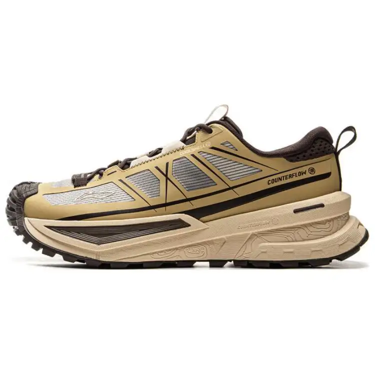 Li Ning Outdoor CF Tracing, Xingchuan SE Low top Outdoor Hiking Shoes Unisex Umber