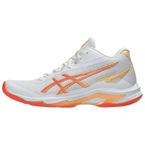 ASICS Netburner Ballistic Ff Mt 4 White Vivid Coral Women's