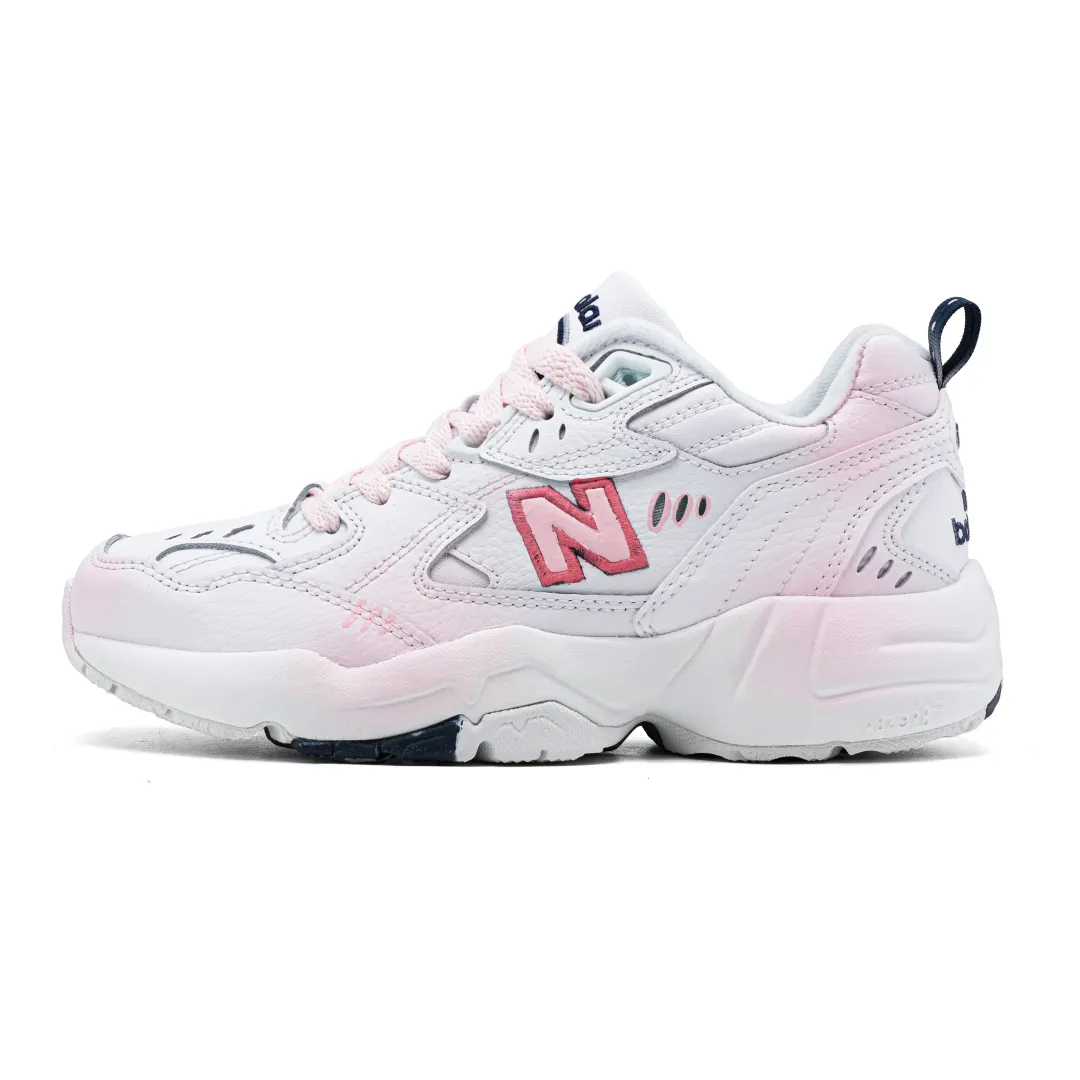 New Balance NB 608 V1 Sweet Pink Girlish Abrasion Resistant Low top Training Shoes Women's