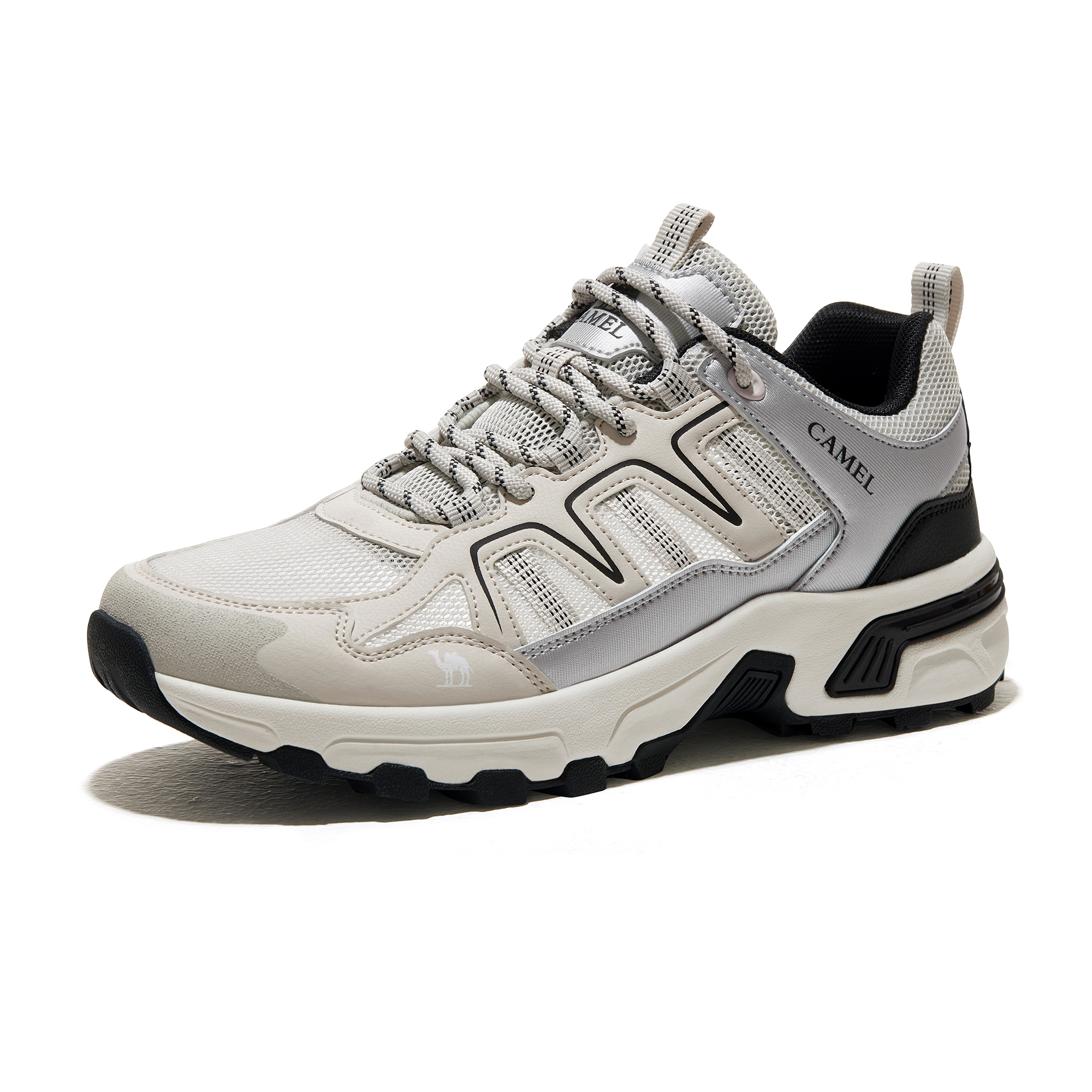 CAMEL Cushioning Slip Resistant Abrasion Resistant Breathable Lightweight Low top Hiking Shoes Women’s