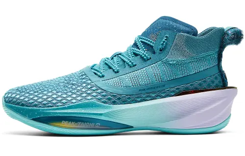 PEAK Basketball Shoes Men's Low Top Pine Green