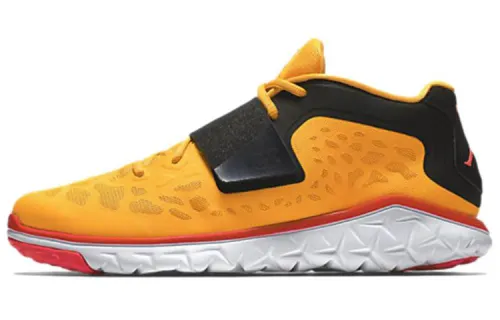 Jordan Flight Flex Trainer 2 Cushioning Slip Resistant Abrasion Resistant Low top Training Shoes Men's Yellow