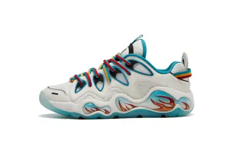 FILA FUSION X Mitchell & Ness Bank Vertical Sneakers 'White Blue'