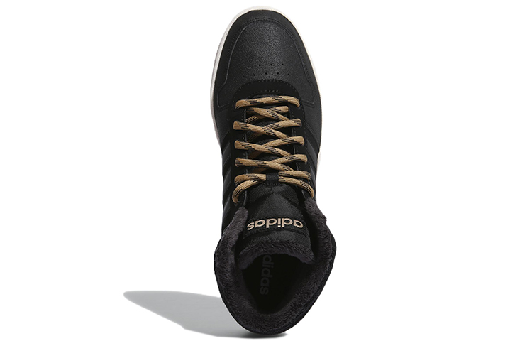 Кроссовки adidas neo Hoops 2.0 Mid (черный) — Чёрный — фото 4