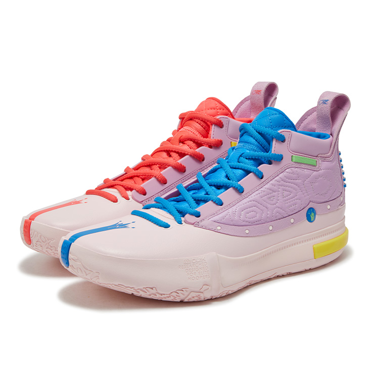 361° Joker Nikola Jokić The Legend Basketball Shoes Men’s High Top Heart Pink/Dream Purple