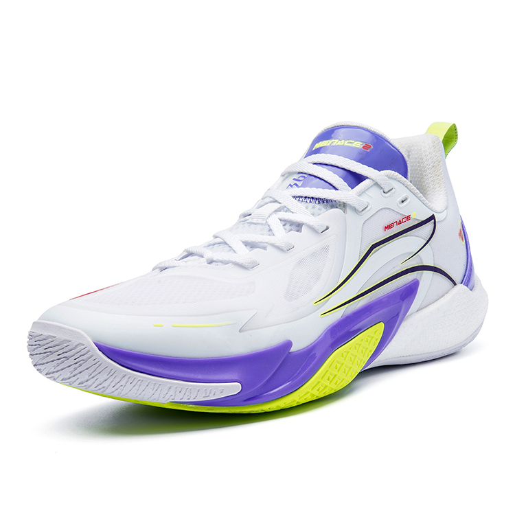 361° Blitz 2 Rebound Breathable Slip Resistant Low top Basketball Shoes Men’s White Blue