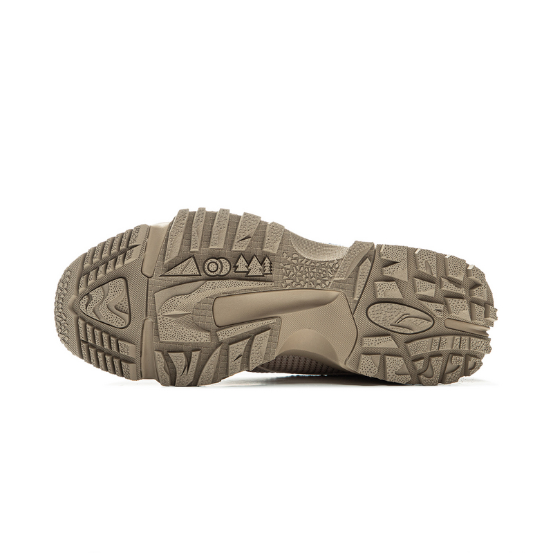 Li Ning Outdoor CF Tracing, Wild Xingshan V2 Cushioning Support Low top Outdoor Hiking Shoes Women's Black Umber