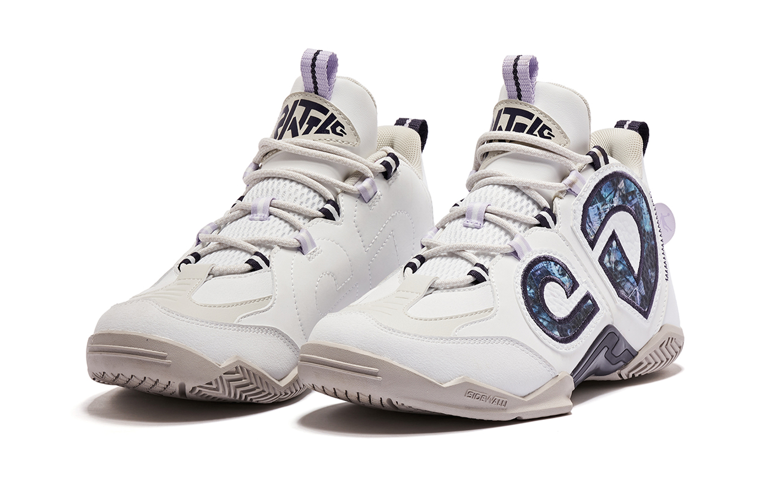 QIAODAN Non slip, Wear resistant, Impact resistant Mid top Basketball Shoes Women’s Black White