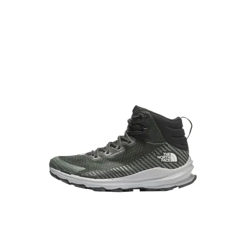 THE NORTH FACE FASTPACK Mid top Mountaineering Shoes Men's Black Gray