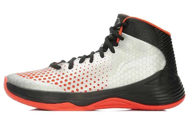 Li Ning Hacker PU, Textile, Synthetic Leather Cushioning Slip Resistant Abrasion Resistant Breathable Coverage Support
