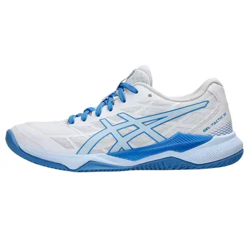 ASICS Gel Tactic 12 White Light Blue Women's