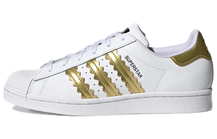 Adidas Wmns Superstar 'White Matte Gold' Women's
