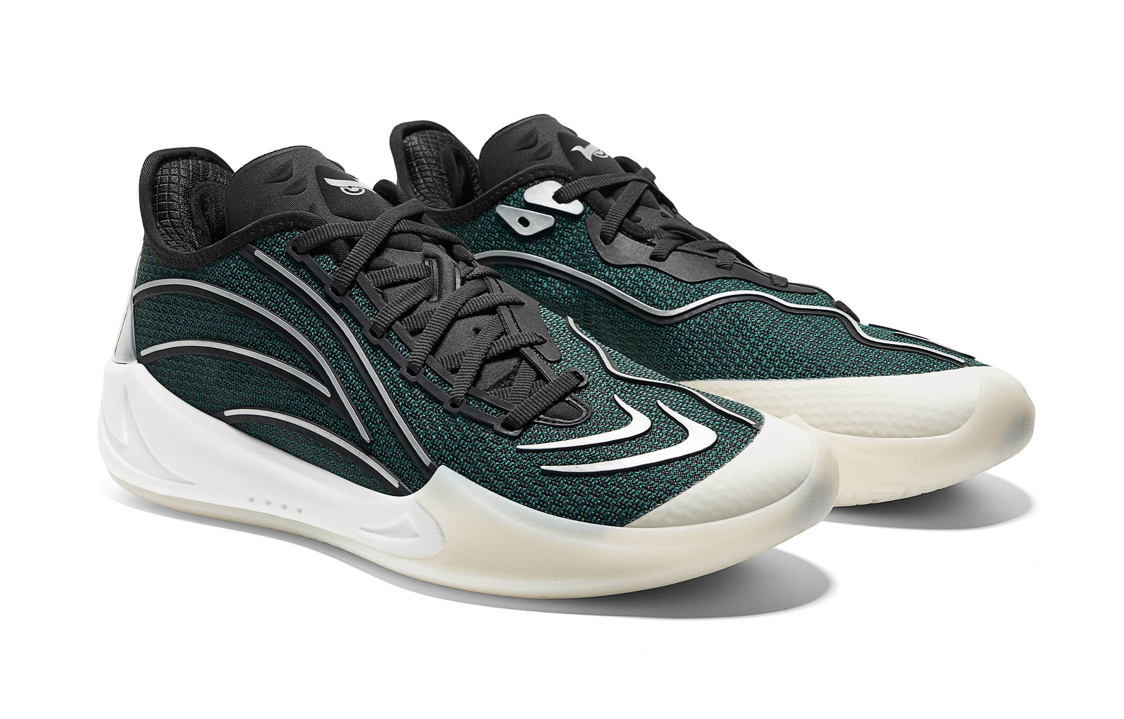 VEIDOORN Peregrine Falcon Basketball Shoes Men’s Low Top Green