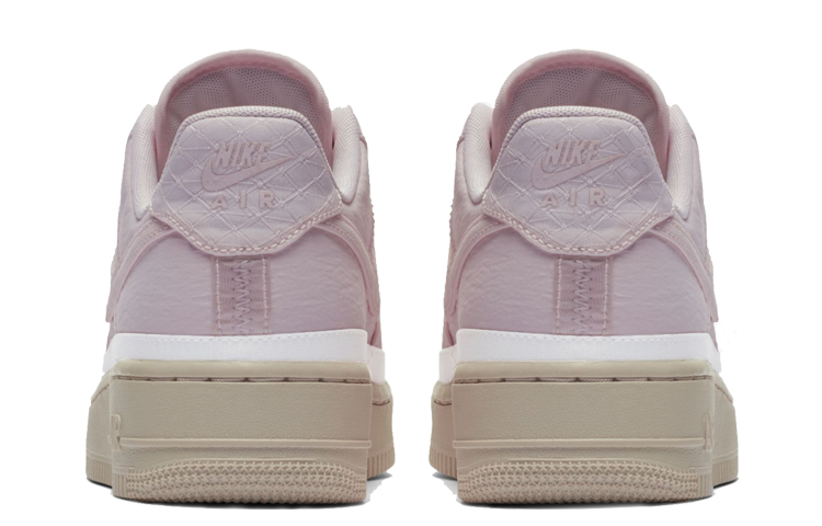 Женские кроссовки Nike Air Force 1 07 (серо-розовый) — Серыйрозовый — фото 4