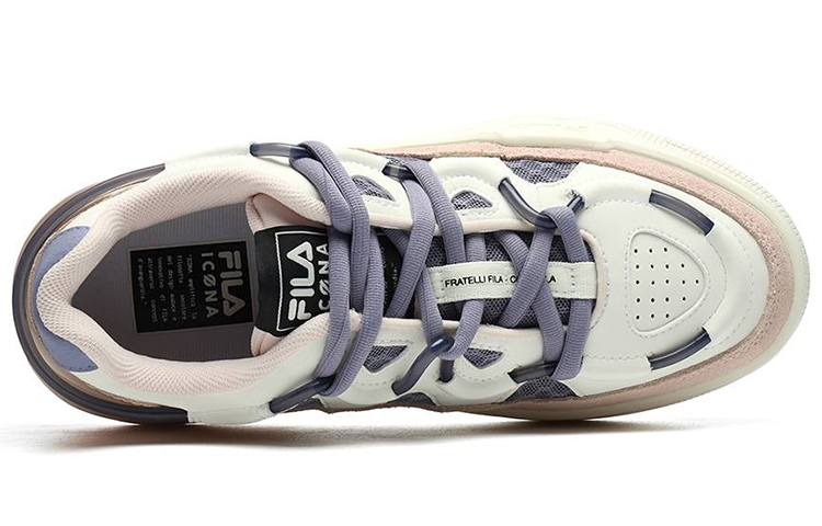 FILA Salto Shock Absorption Non Slip Low Tops Retro Pink Blue Women’s