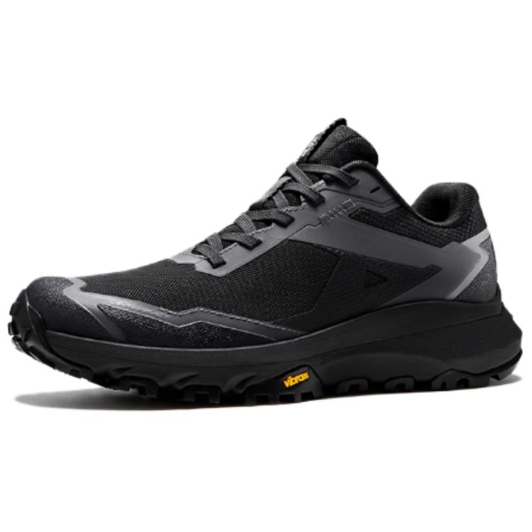 KAILAS Brackish Green Slip Resistant Abrasion Resistant Balance Low top Hiking Shoes Men’s Ink Black