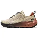 Li Ning Textile, Synthetic Leather Slip Resistant Abrasion Resistant Low top Hiking Shoes Men's Beige Brown