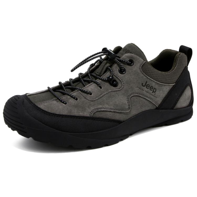 Jeep Abrasion Resistant Low top Hiking Shoes Men’s Carbon Gray