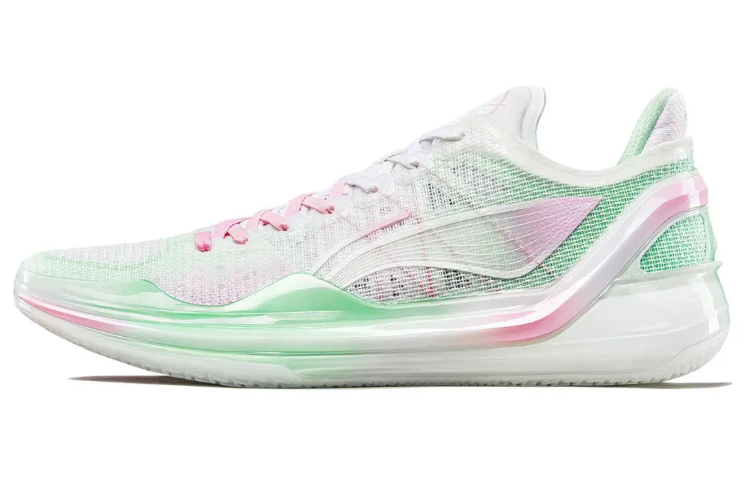 Li Ning Blade 4 V2 First Lotus Cushioning Slip Resistant Abrasion Resistant Lightweight Low top Basketball Shoes Men's