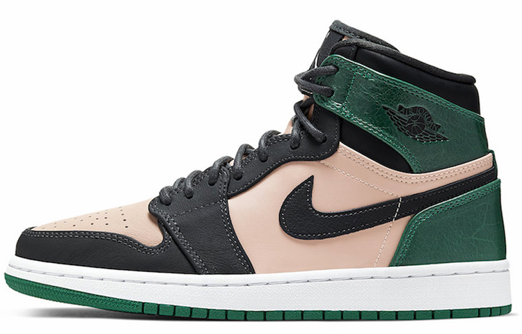Jordan 1 Retro High Bio Beige Anthracite Mystic Green Women’s