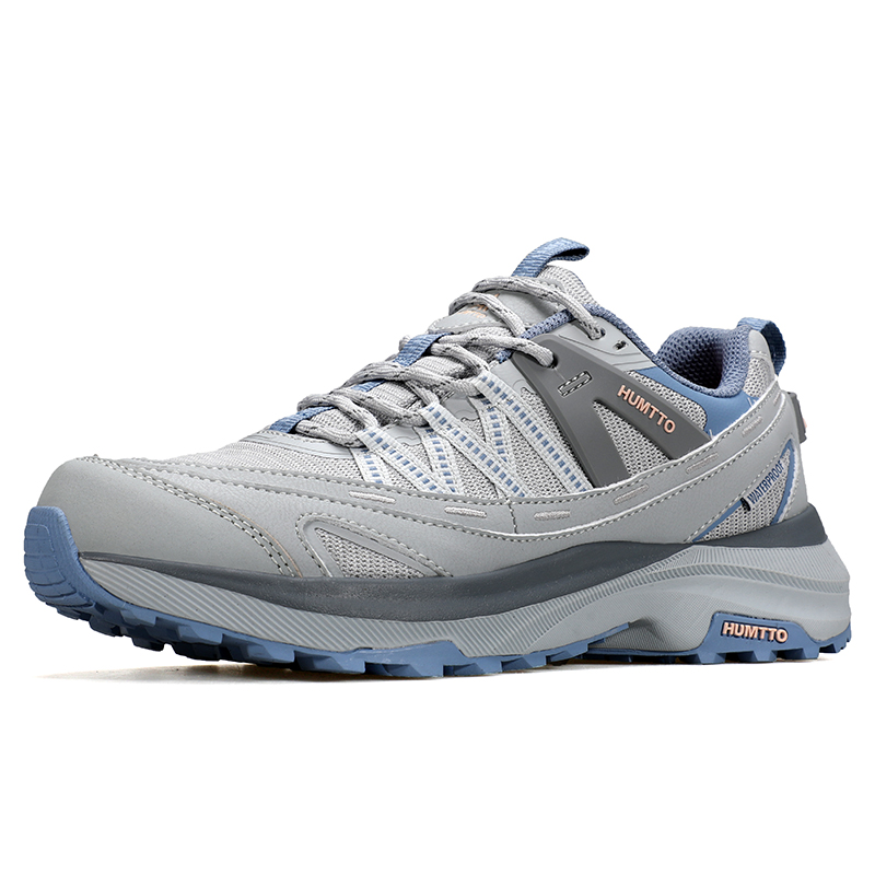 HUMTTO Classic And Versatile Cushioning Slip Resistant Cushioning Slip Resistant Low top Hiking Shoes Women’s Gray