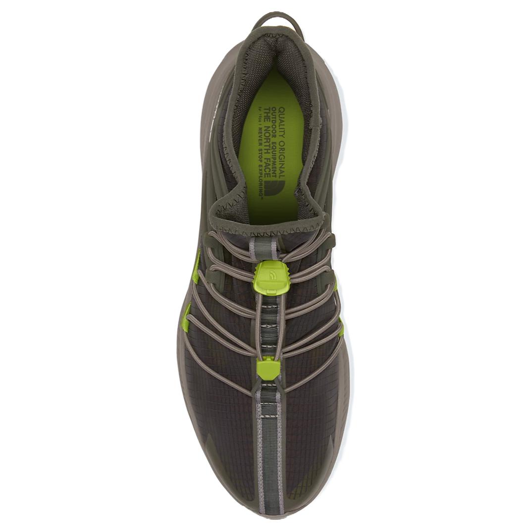 THE NORTH FACE Oxeye Slip Resistant Abrasion Resistant Low top Hiking Shoes Men’s Green Umber Gray