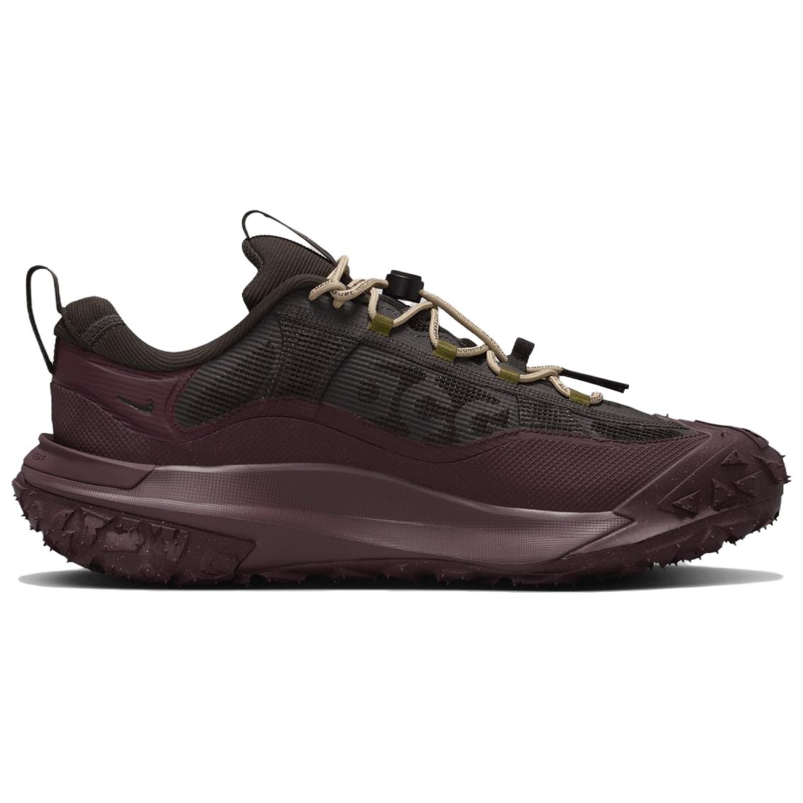 Nike Acg Mountain Fly 2 Low Gore Tex Velvet Brown Burgundy Crush Hemp Black