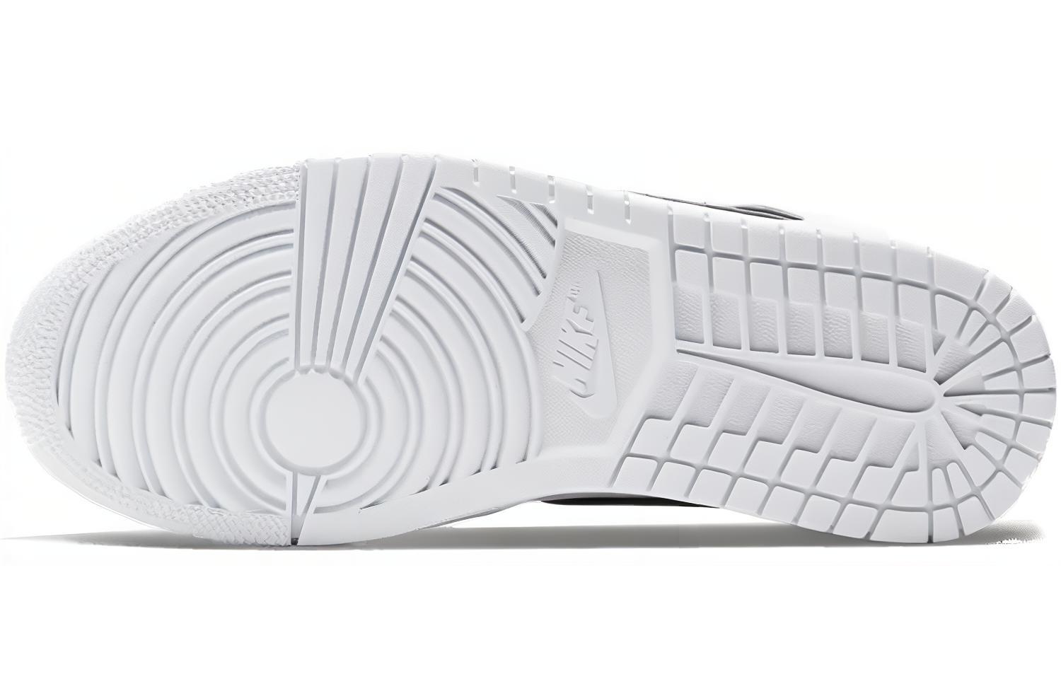 Женские кроссовки Jordan Air Jordan 1 Mid Se (черно-белый) — Чёрныйбелый — фото 6
