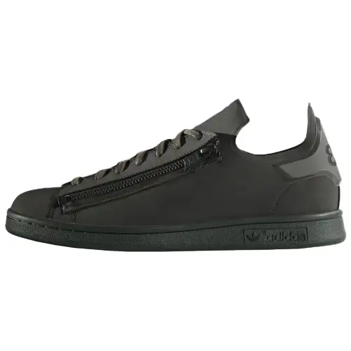 Y-3 STAN SMITH Zip Dark Olive Comfortable Low-top Sneakers Unisex Black
