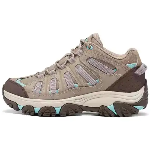 Skechers OUTDOOR MENS Comfortable Mid top Mountaineering Shoes Women's Taupe