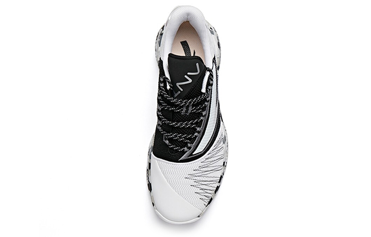 Anta Low top Basketball Shoes Men’s Black White