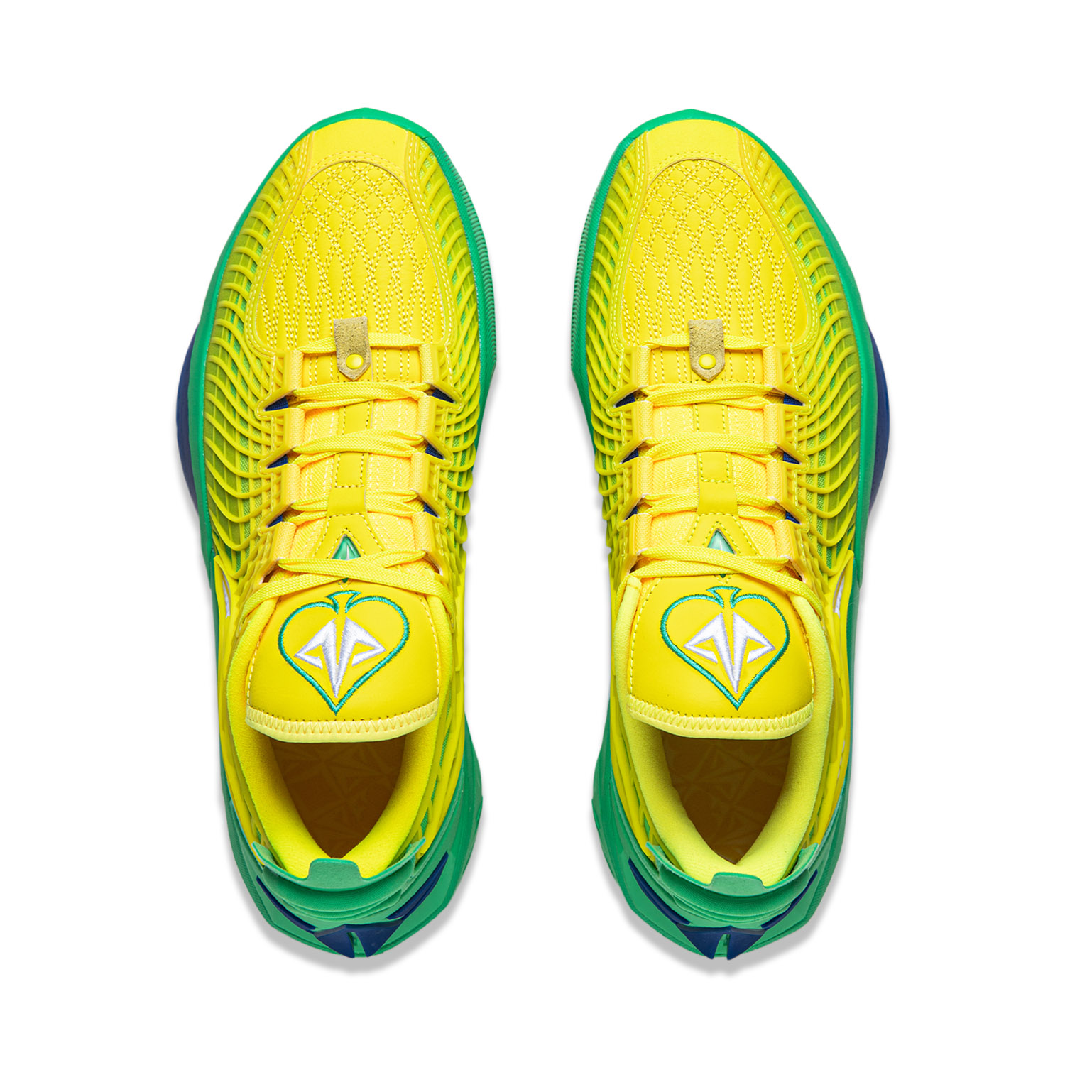 Li Ning JB3 Coverage Anti Rollover Low top Basketball Shoes Men’s Yellow Green